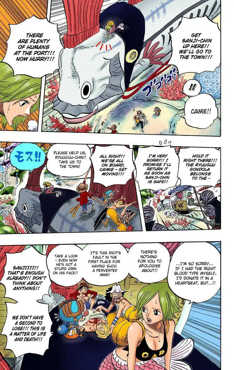 One Piece - Digital Colored Comics Chapter 609 15